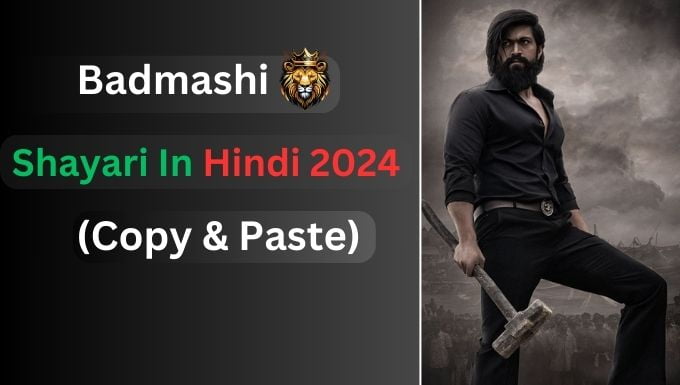  Badmashi Shayari In Hindi 