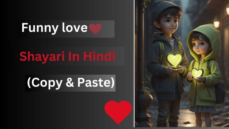 Funny Love Shayari In Hindi