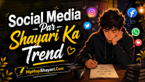 Social Media Par Shayari Ka Trend